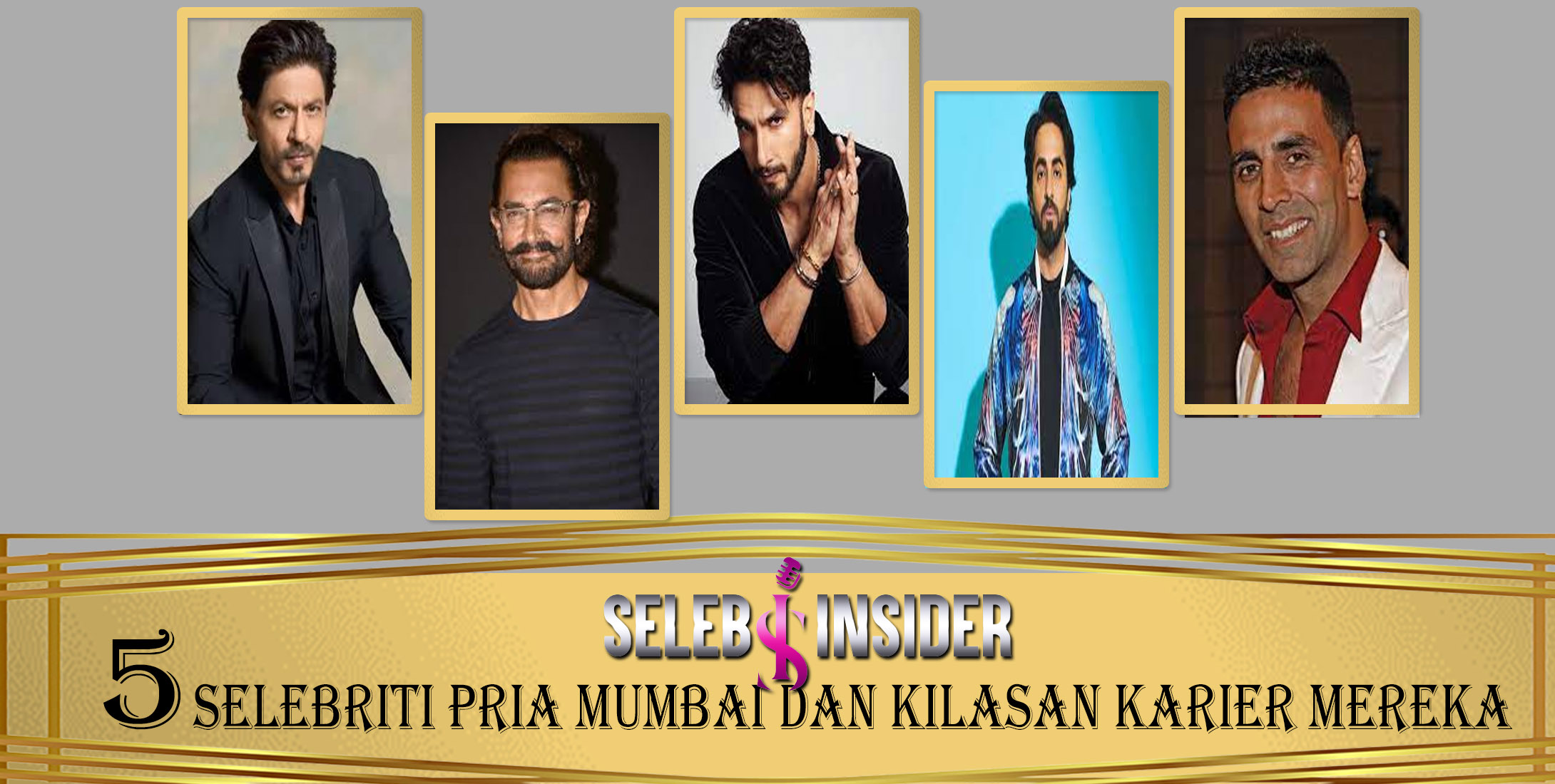 5 Selebriti Pria Mumbai