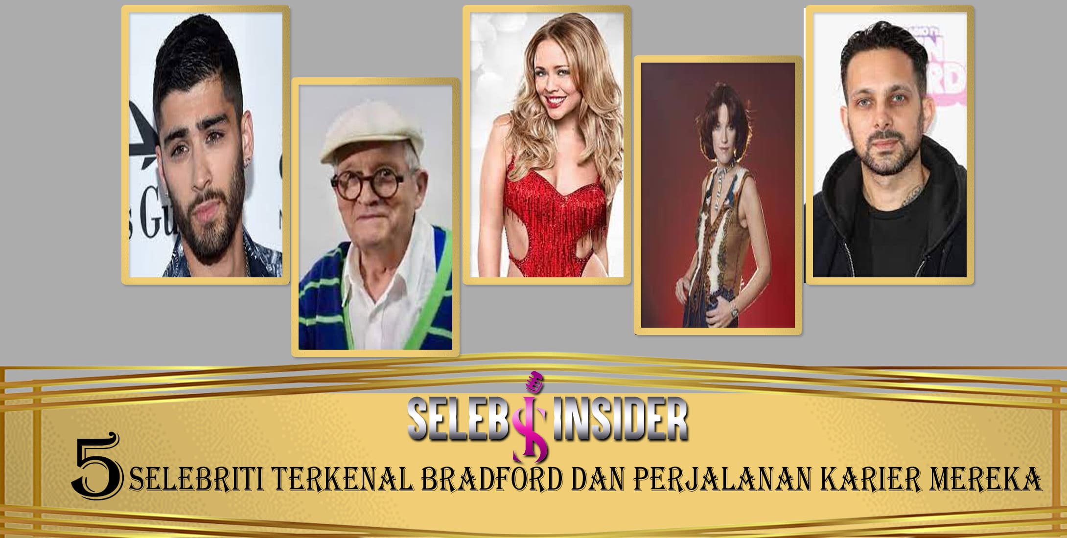 5 Selebriti Terkenal Bradford