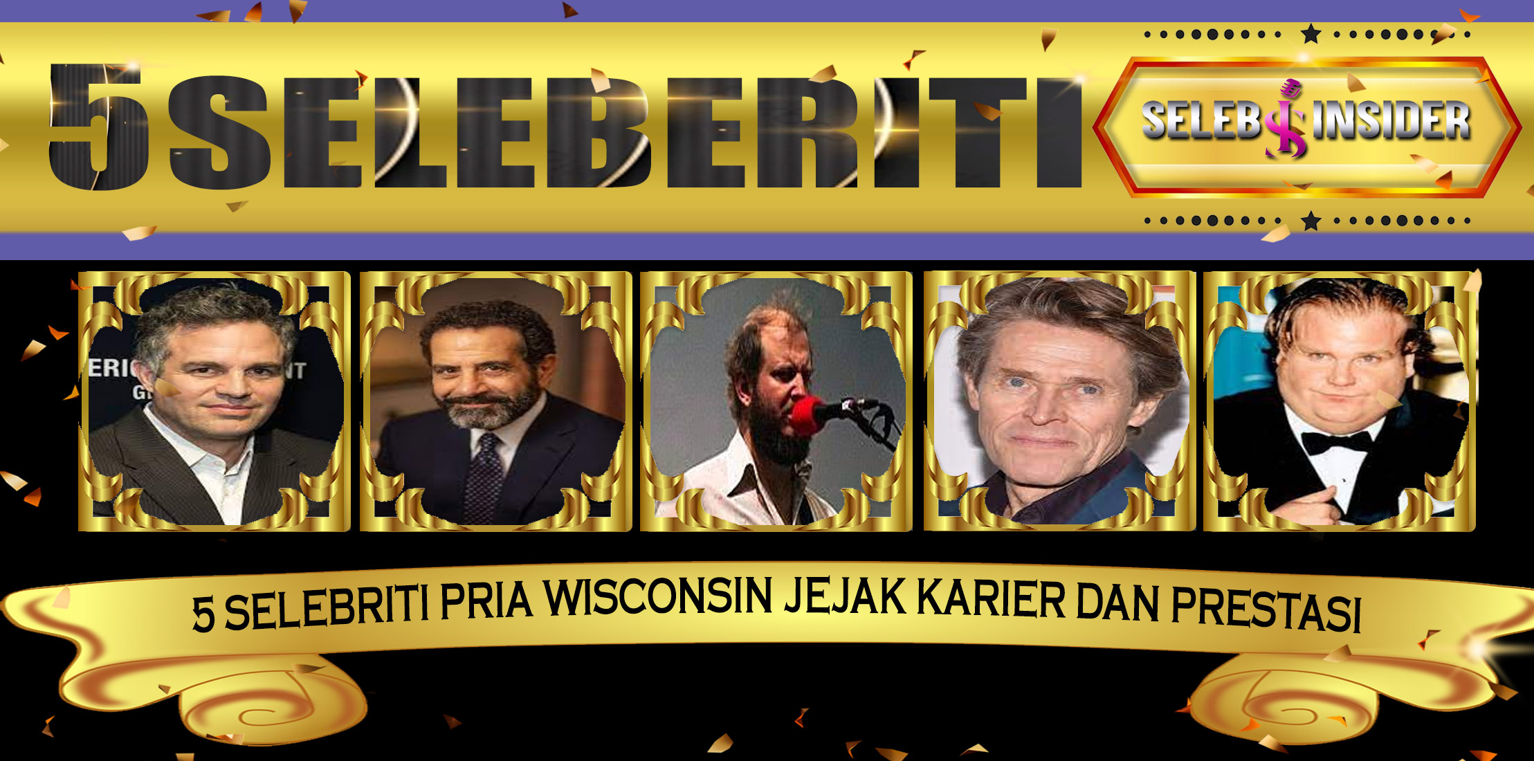 5 Selebriti Pria Wisconsin