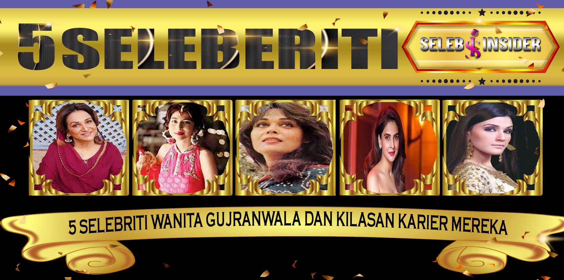 5 Selebriti Wanita Gujranwala