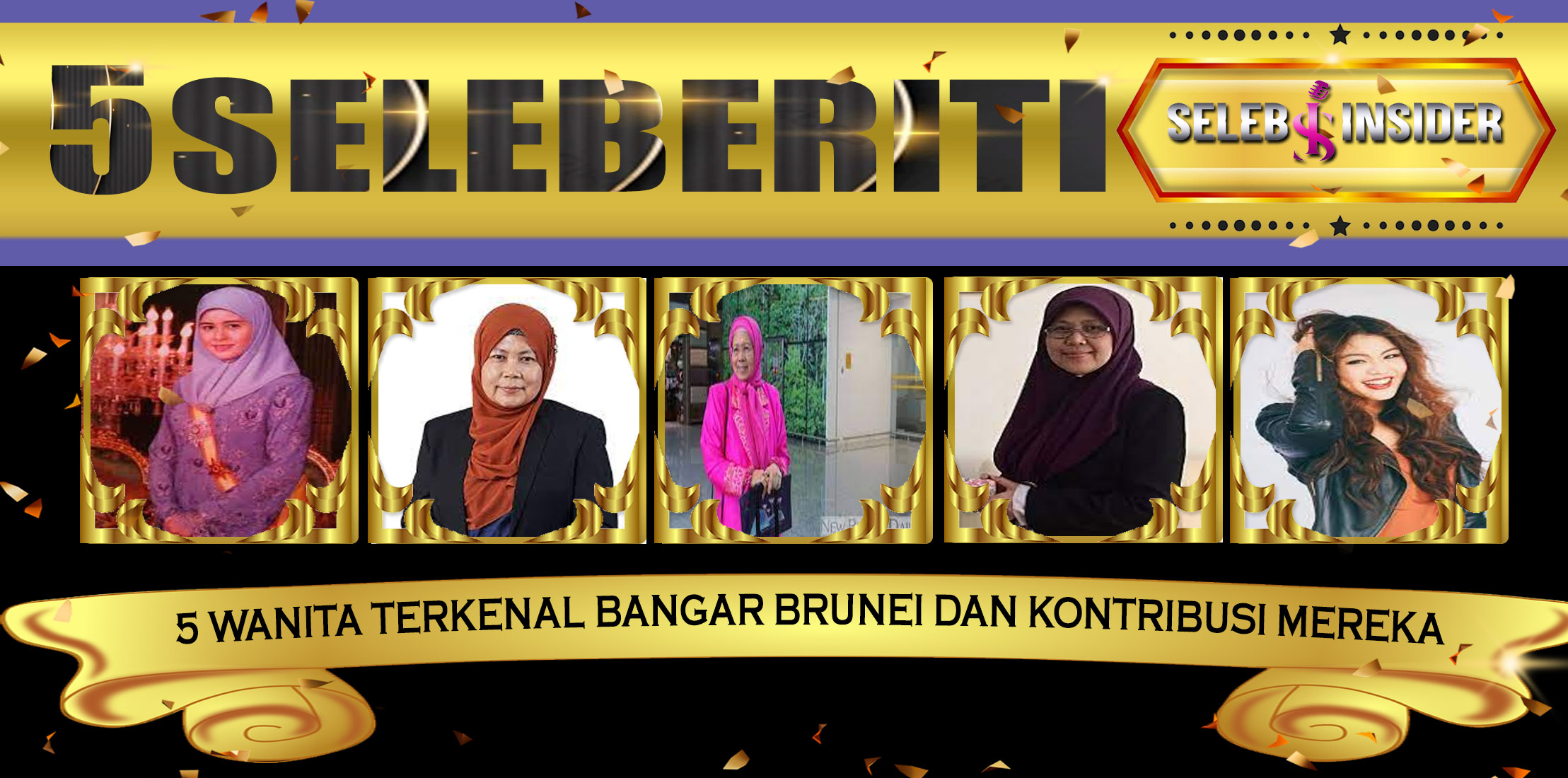 5 Wanita Terkenal Bangar