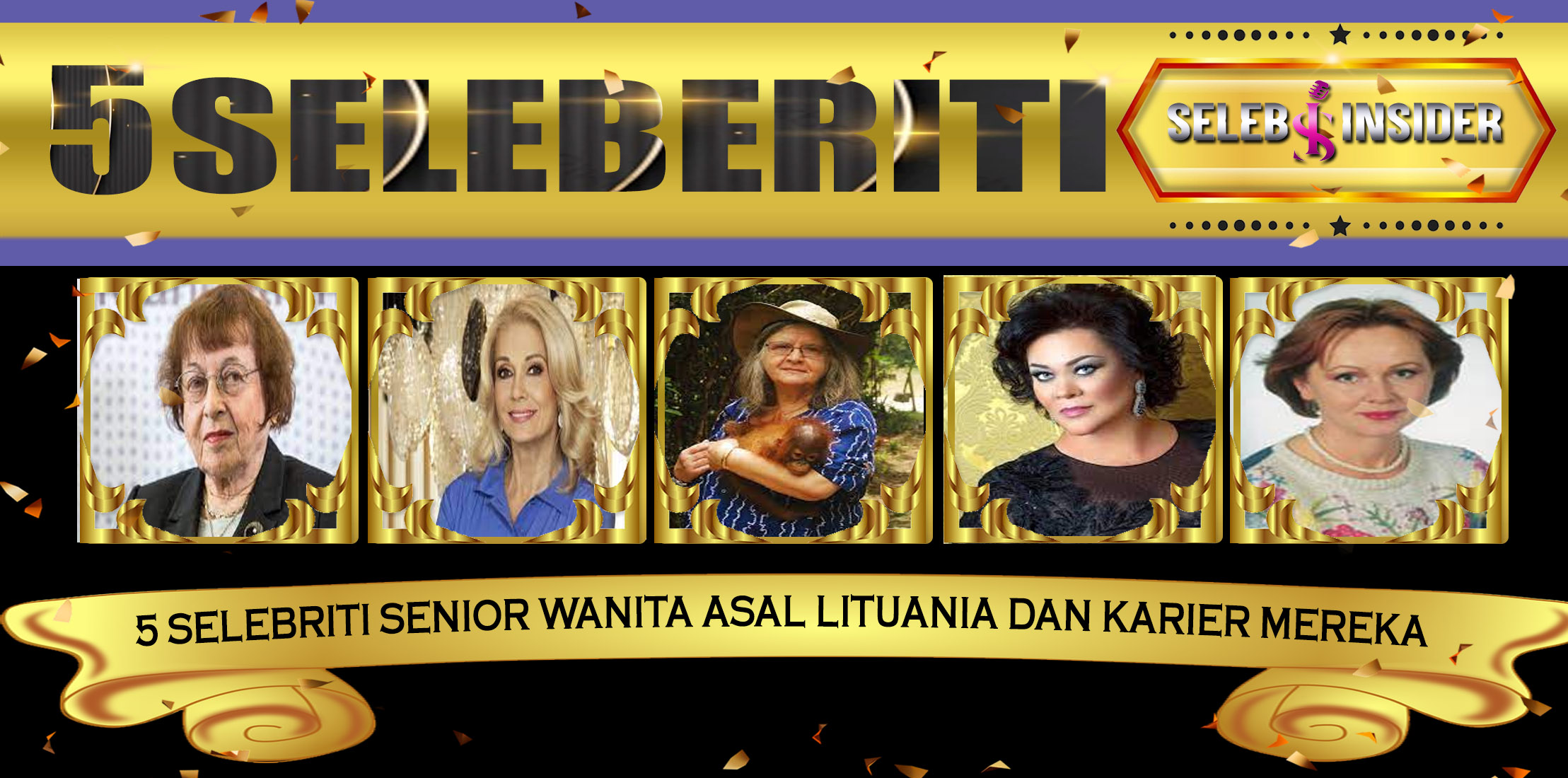 5 Selebriti Senior Lituania