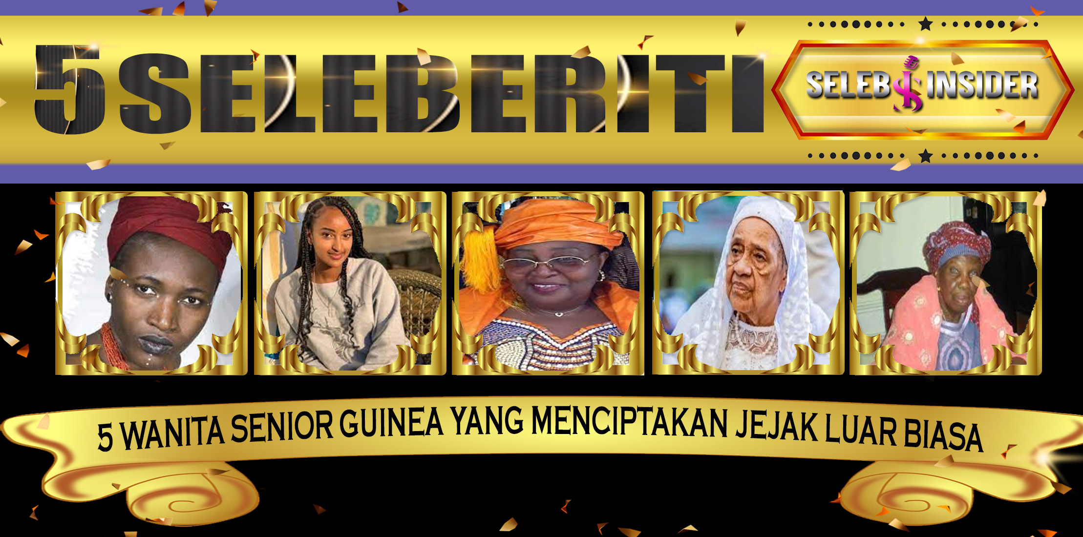 5 Wanita Senior Guinea