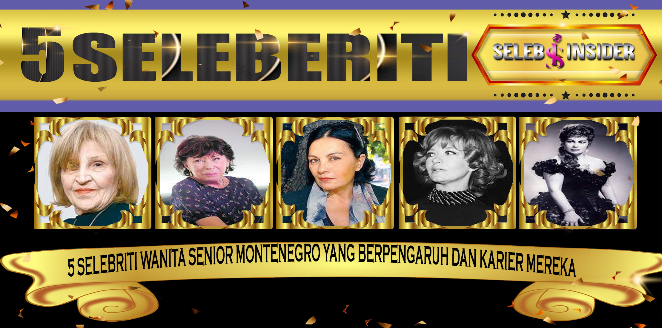 5 Wanita Senior Montenegro
