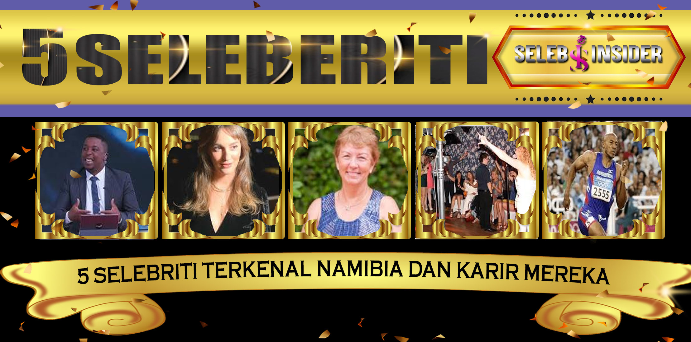 5 Selebriti Terkenal Namibia