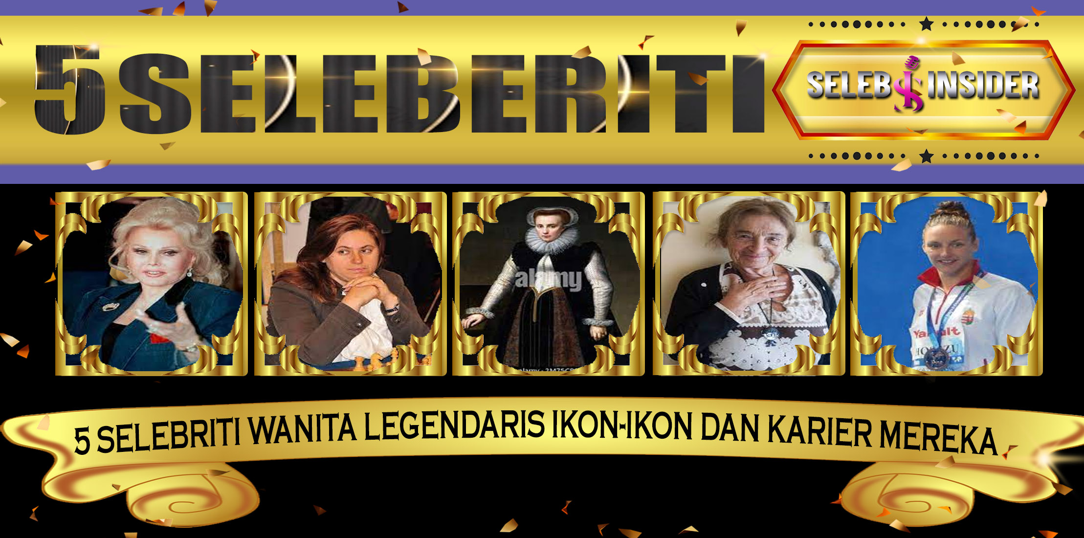 5 Selebriti Wanita Legendaris